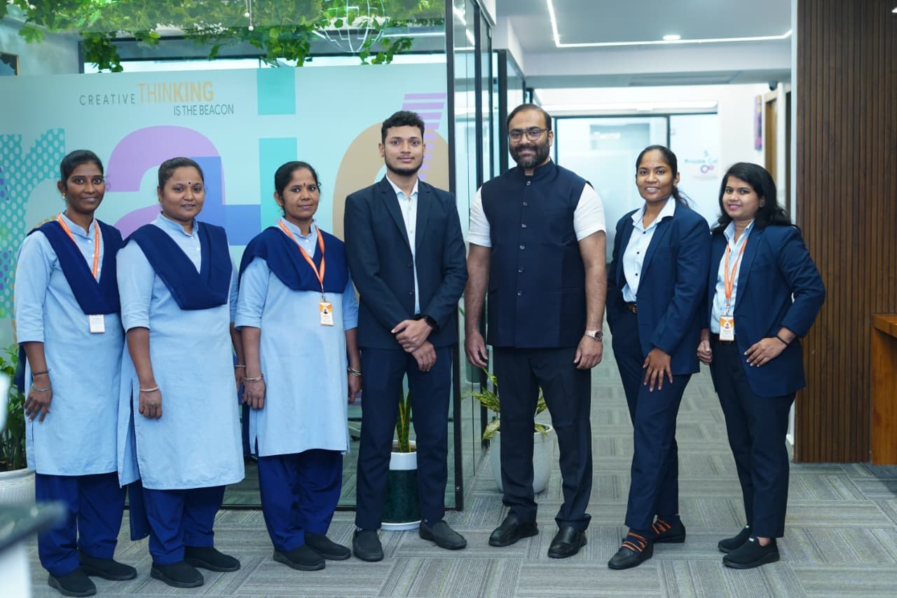 Orange Business Centre facilities management team in Visakhapatnam